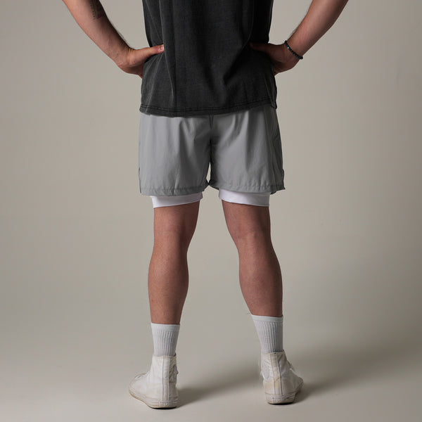 1224 - "NEXUS" TRAINING SHORTS | SPACE GRAY