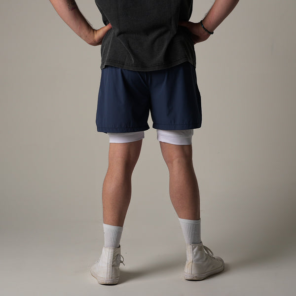 1224 - "NEXUS" TRAINING SHORTS | OCEAN BLUE