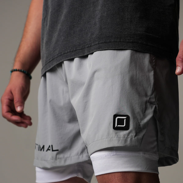 1224 - "NEXUS" TRAINING SHORTS | SPACE GRAY
