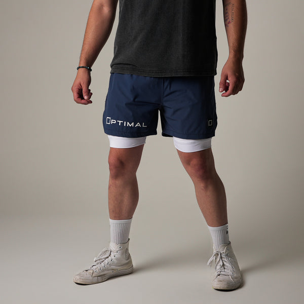 1224 - "NEXUS" TRAINING SHORTS | OCEAN BLUE