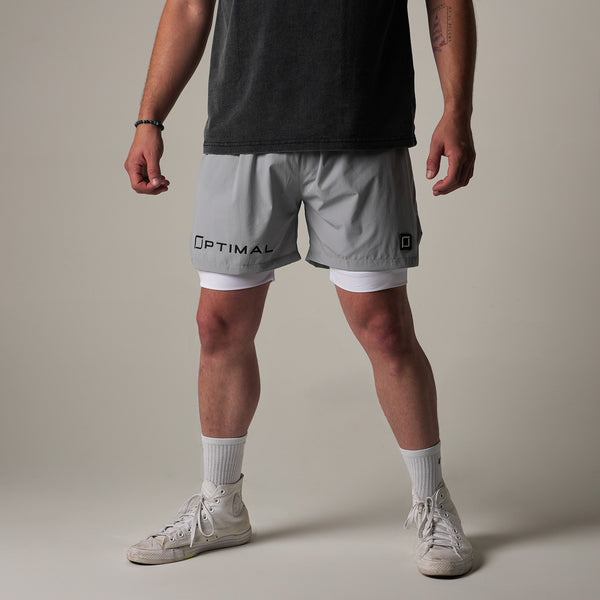 1224 - "NEXUS" TRAINING SHORTS | SPACE GRAY